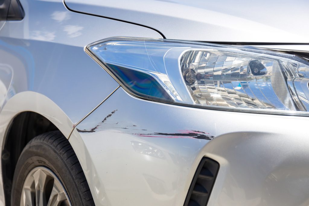 Minor damage inspection detail